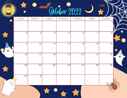 October Family Calendar