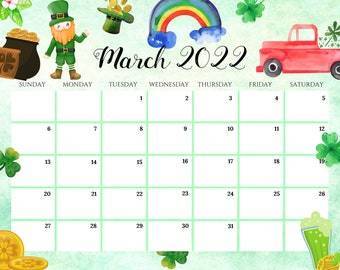 March Family Calendar
